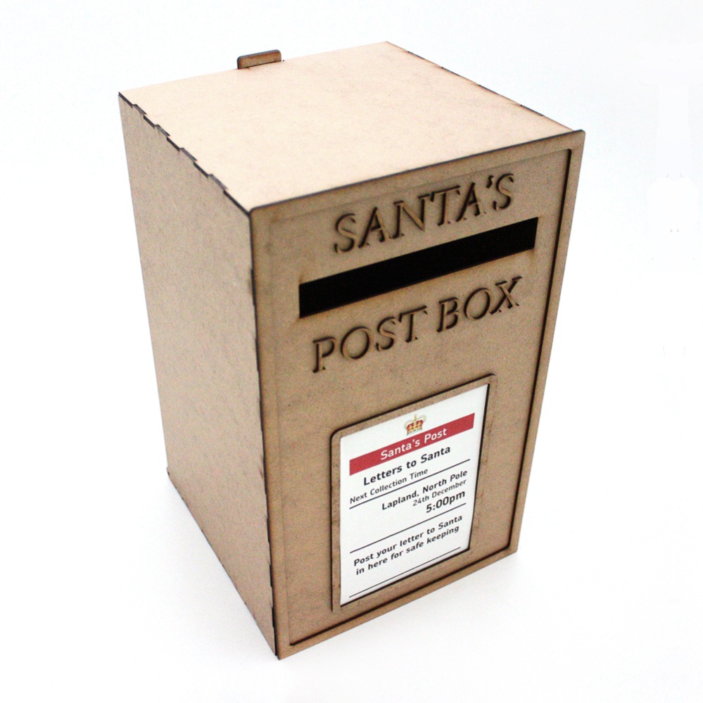 Santa Postbox Sign 360 Lasers